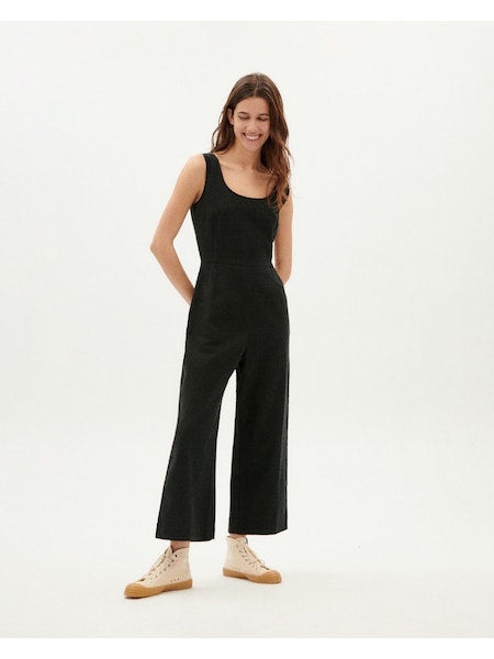Thinking Mu | Rafflesia Jumpsuit | Black