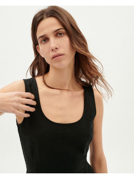 Thinking Mu | Rafflesia Jumpsuit | Black