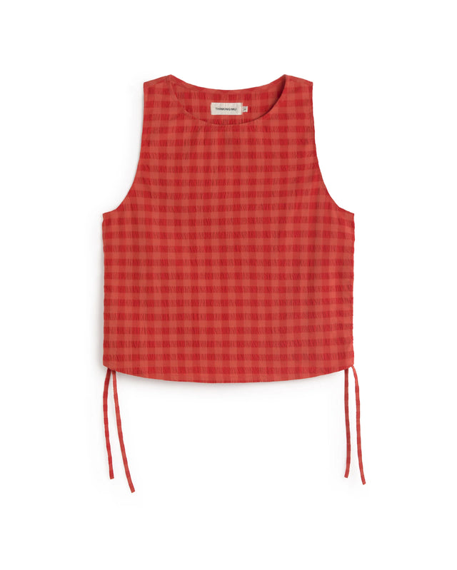 Thinking Mu | FLORENCE Seersucker Top