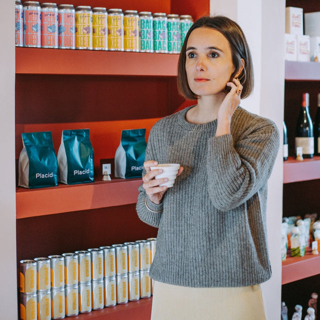 Poudre Organic | PISSENLIT Wool Sweater | Castor