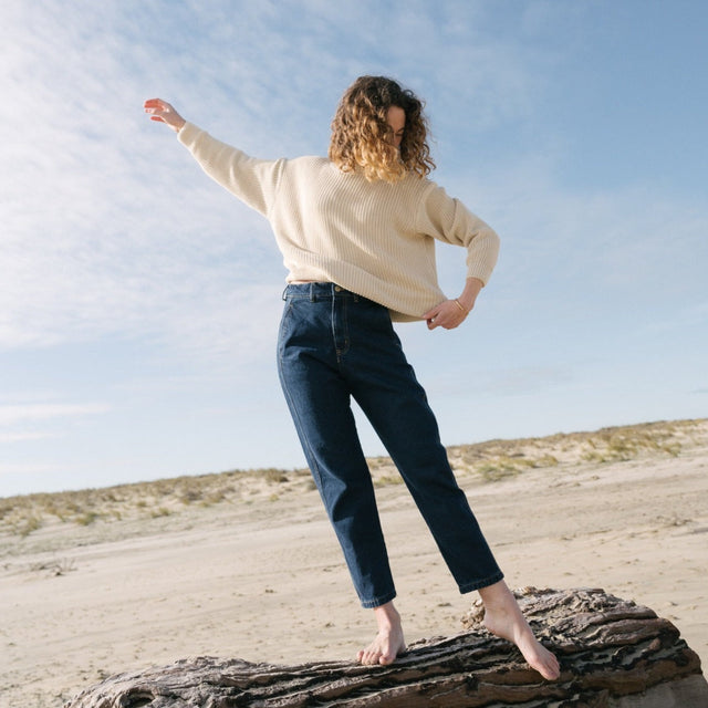 Poudre Organic | Pissenlit Cotton Jumper | Almond Milk