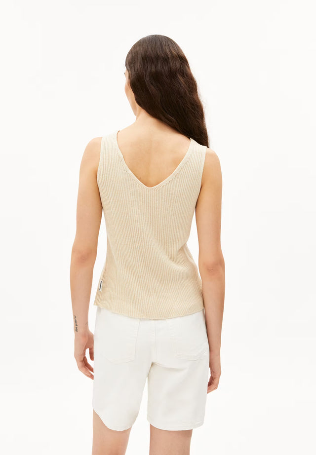 Armedangels | CAARO Top| Raw White