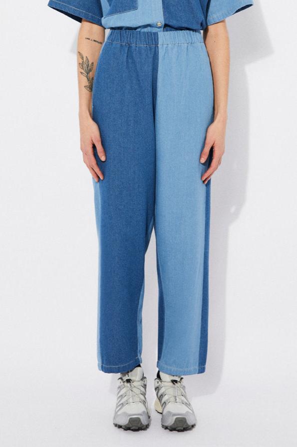 Rita Row | TAHULL Denim Patch Pants