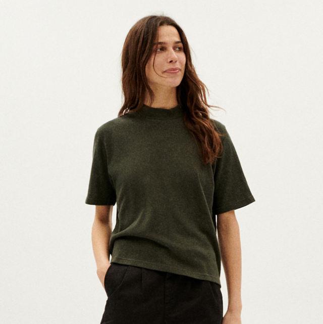 Thinking Mu | AIDIN T-SHIRT | Dark Green