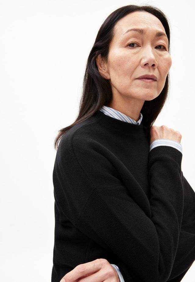 Armedangels | MERINAA | Organic Jumper | Black