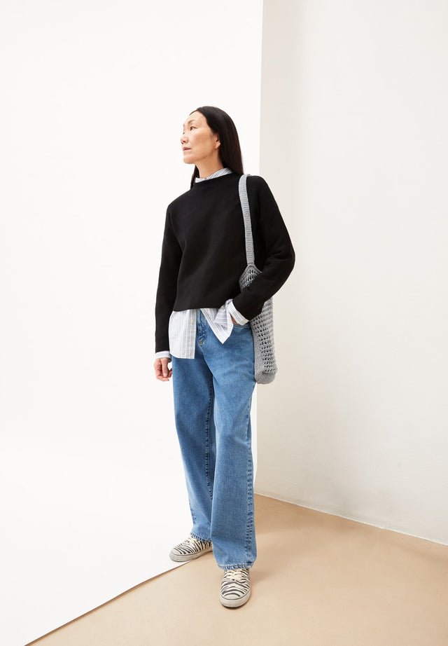 Armedangels | MERINAA | Organic Jumper | Black