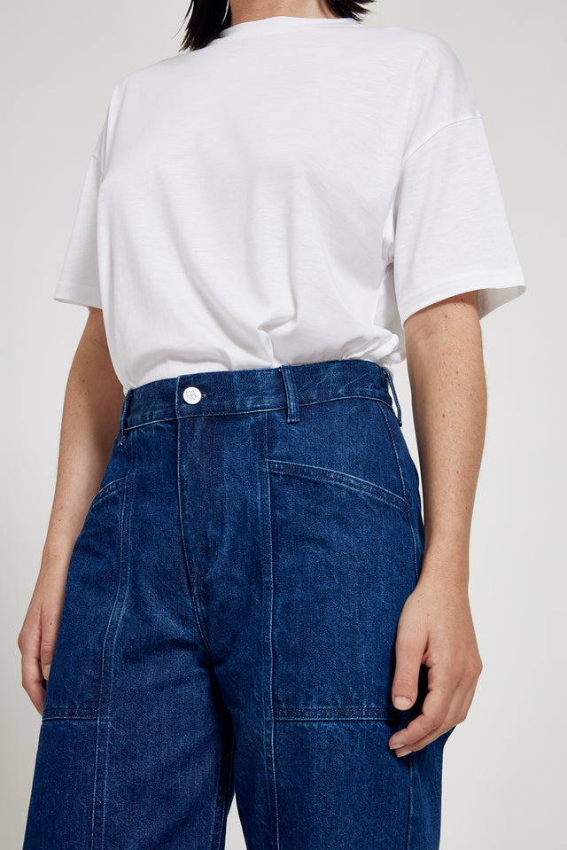MASKA| LOVA Barrel Leg Denim Trouser