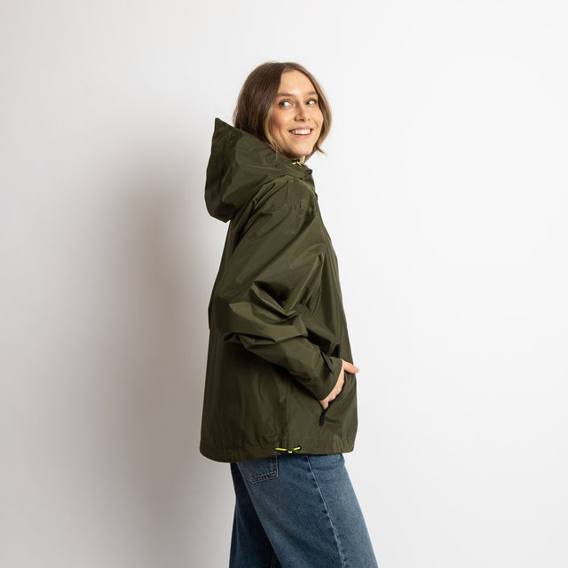 VIVI MARI Rain Jacket | Olive