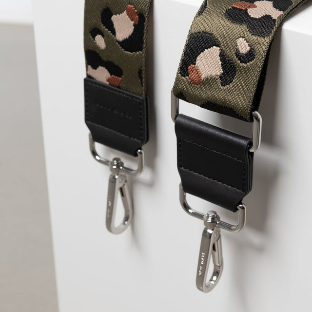 VIVI MARI | Bag Strap | Leopard Olive/Black