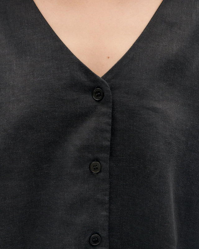 Thinking Mu | LIBELULA Blouse| Black
