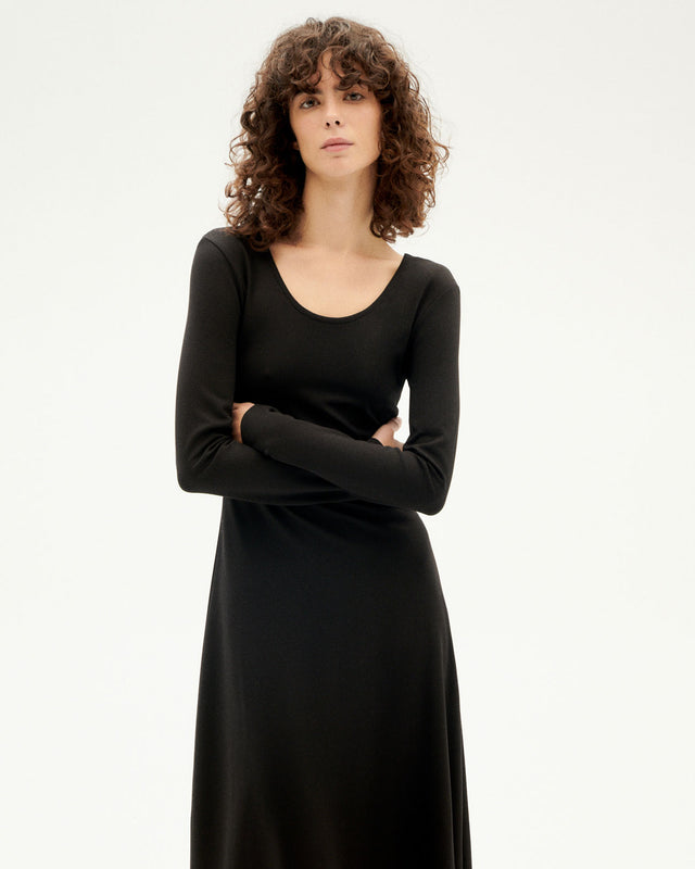 Thinking Mu | SORAYA DRESS | Black