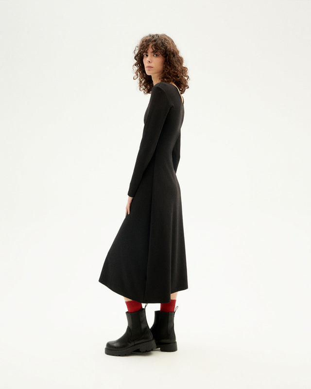 Thinking Mu | SORAYA DRESS | Black
