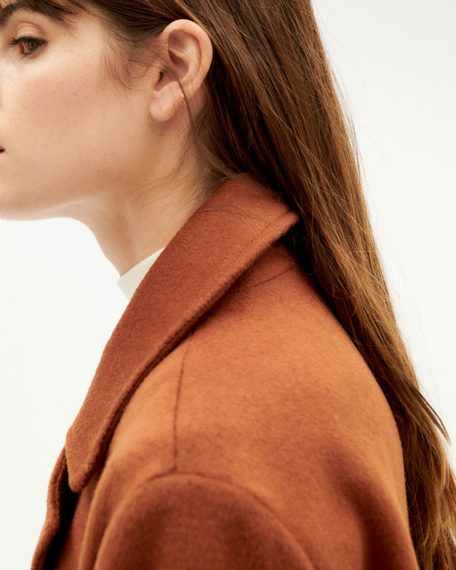 Thinking Mu | Rita Coat | Cinnamon