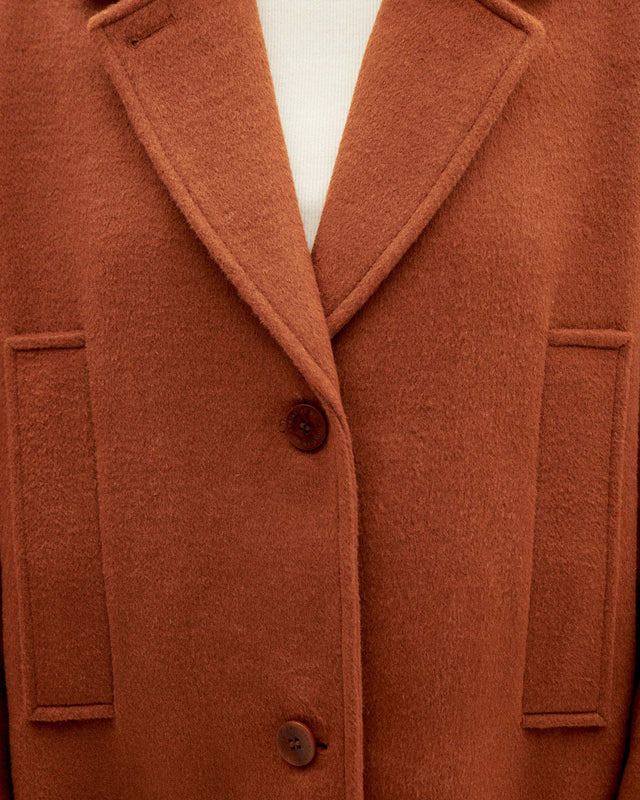 Thinking Mu | Rita Coat | Cinnamon