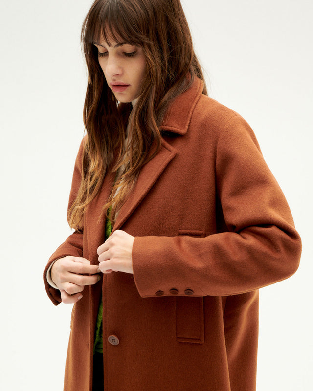 Thinking Mu | Rita Coat | Cinnamon
