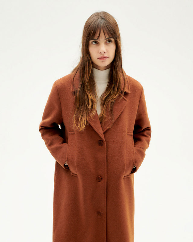 Thinking Mu | Rita Coat | Cinnamon