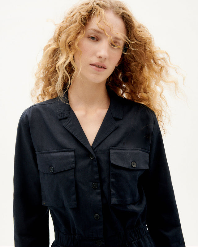 Thinking Mu | Hannah Jumpsuit | Navy
