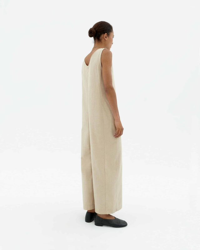 Thinking Mu | JANIS Jumpsuit | Ecru