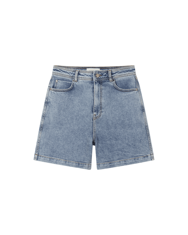 Thinking Mu | LUISA Shorts | Light Denim