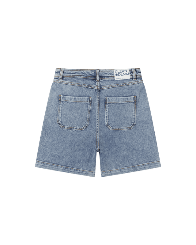 Thinking Mu | LUISA Shorts | Light Denim