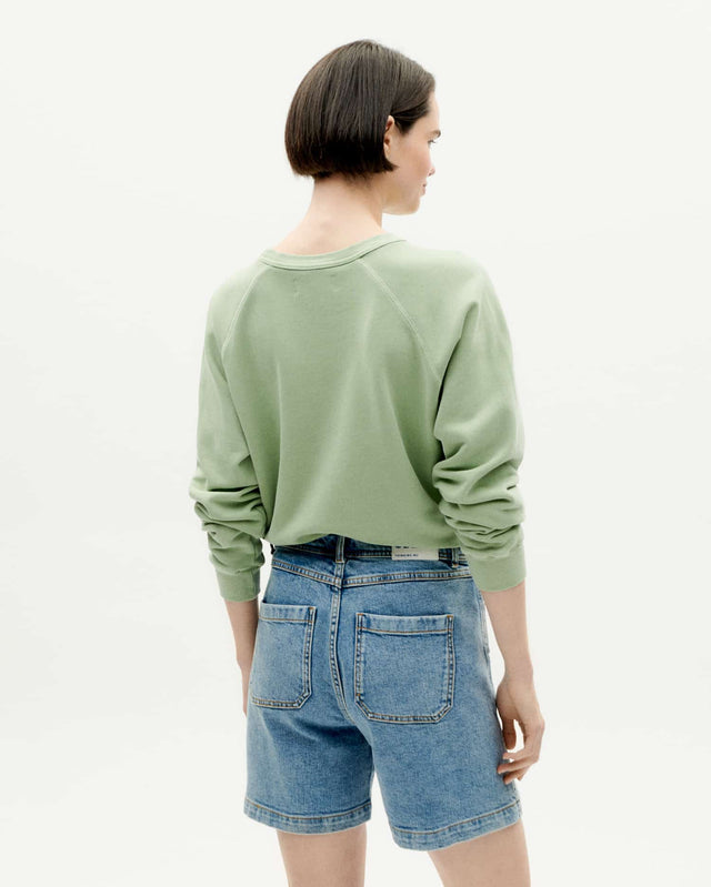 Thinking Mu | LUISA Shorts | Light Denim
