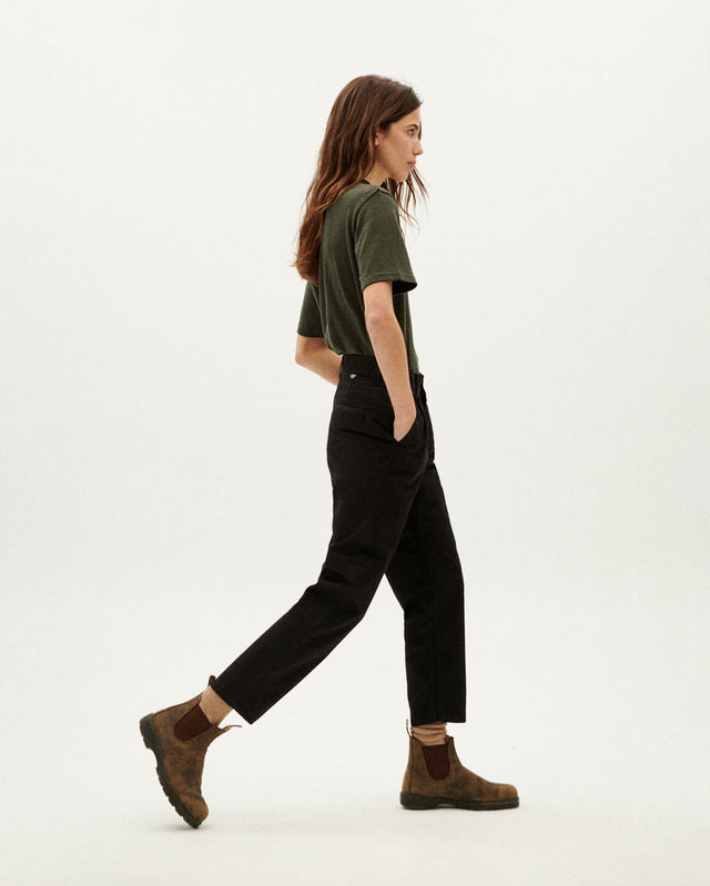 Thinking Mu | AIDIN T-SHIRT | Dark Green
