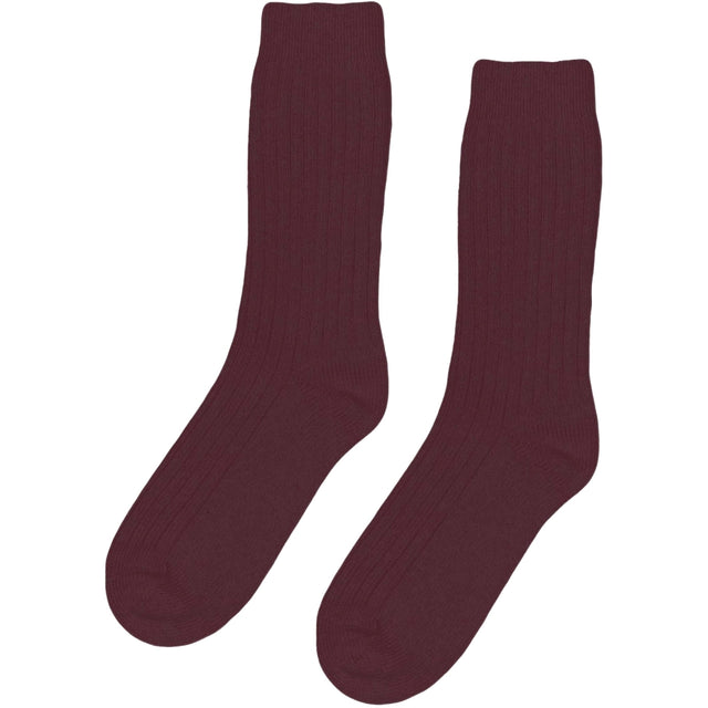 Colorful Standard | Recycled Merino Wool Sock | Oxblood Red