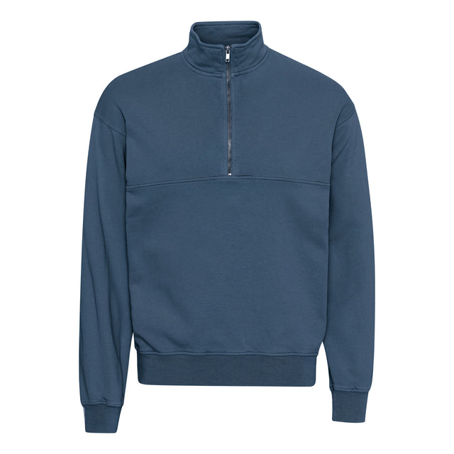 Organic Cotton Quarter Zip Sweatshirt