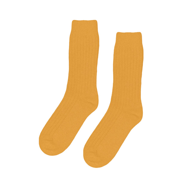 Colorful Standard | Recycled Merino Wool Sock | Burned Yellow