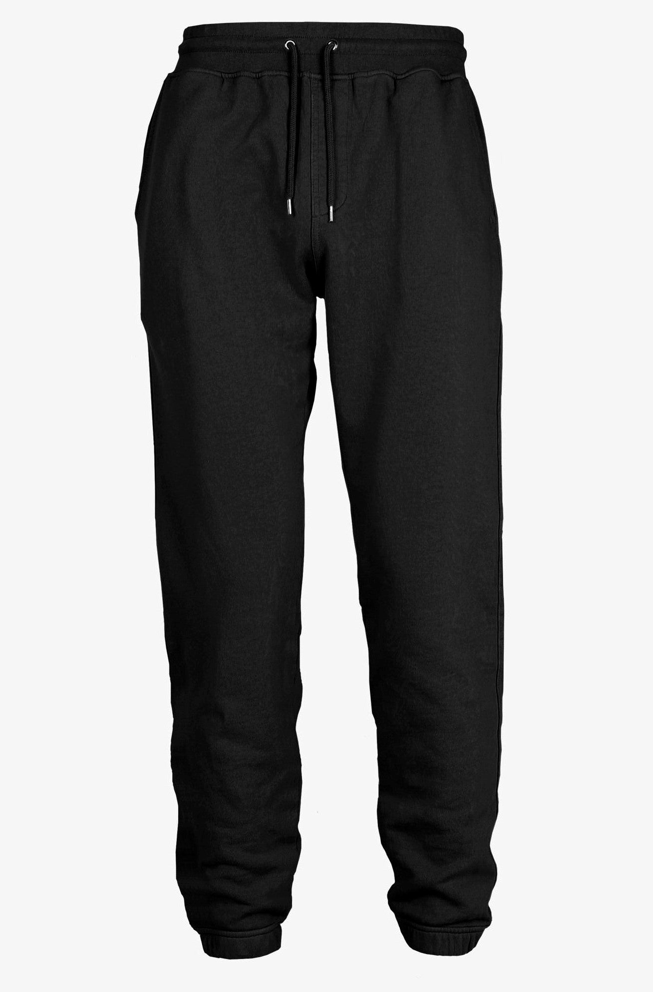 Plain best sale black sweatpants