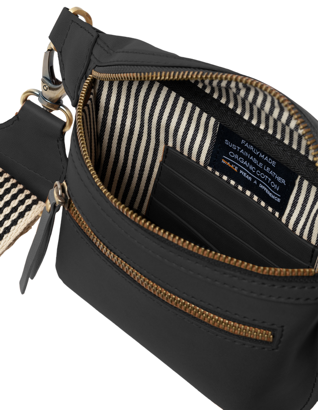 Becks Vegan Bum Bag | Black