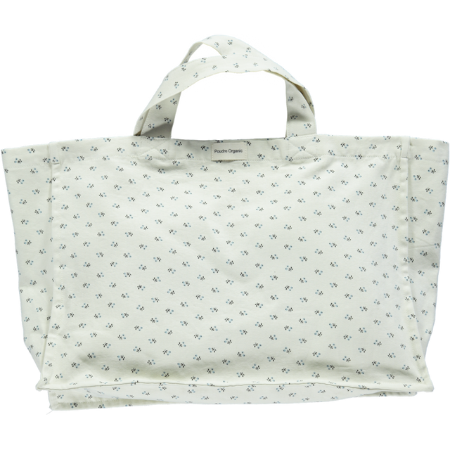 Poudre Organic | Cabas Bag | White Floral