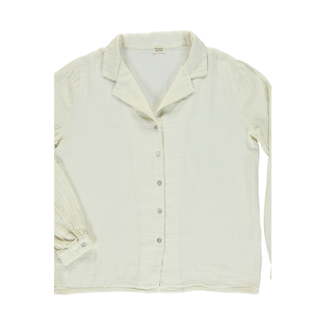 Poudre Organic | DATTE Blouse | Almond Milk