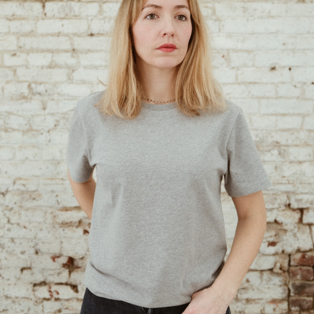 Poudre Organic | CAMISETA T-Shirt | Grey