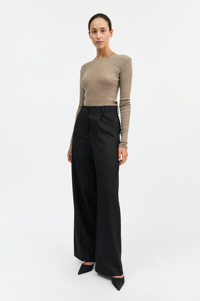 Skall Studio | AMY Merino Top | Brown