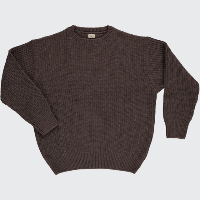 Poudre Organic | PISSENLIT Wool Sweater | Boue