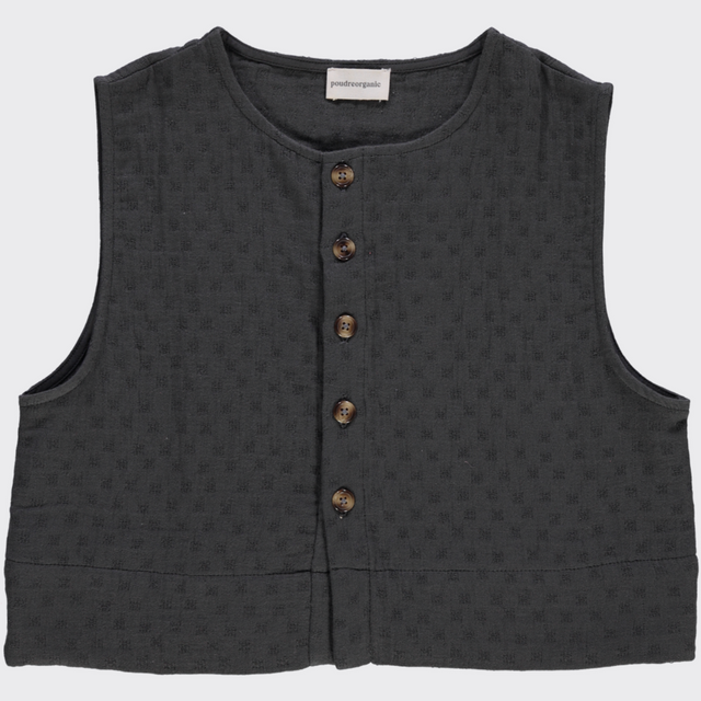 Poudre Organic | VANILLE Vest | Pirate Black