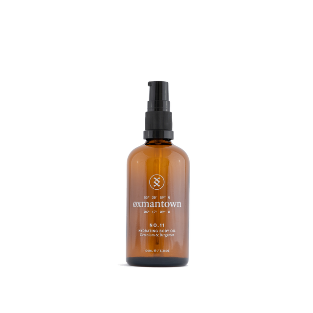 Oxmantown | Hydrating Body Oil | Geranium & Beramot