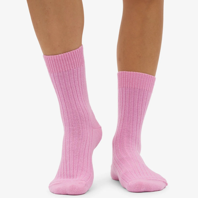 Colorful Standard |  Recycled Merino Wool Sock | Cherry Blossom
