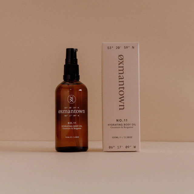 Oxmantown | Hydrating Body Oil | Geranium & Beramot