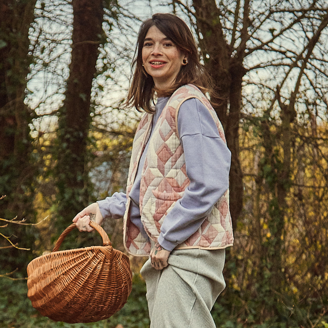 Poudre Organic | VESTE CERCIS | Patchwork