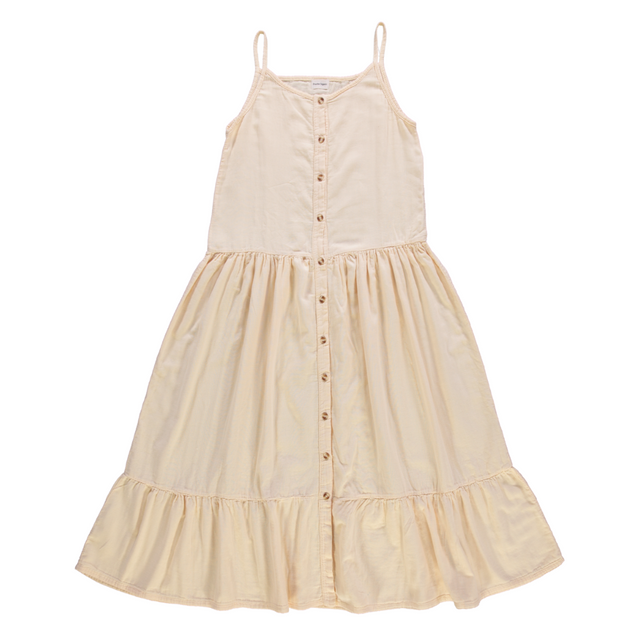 Poudre Organic | CELOSIE Dress | Double Cream