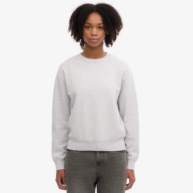 Colorful Standard | Organic Sweatshirt | Snow Melange