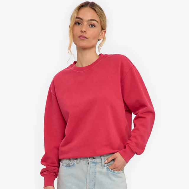 Colorful Standard | Organic Sweatshirt | Faded Red