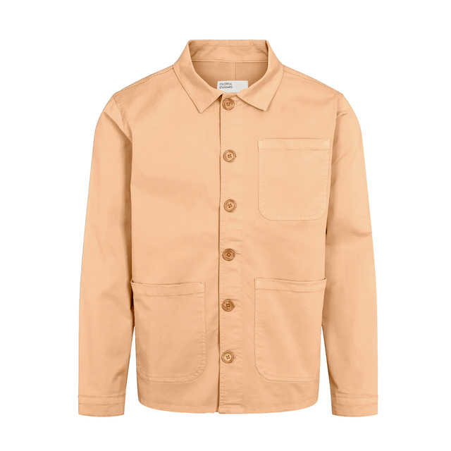 Organic Workwear Jacket | Sandstone Orange