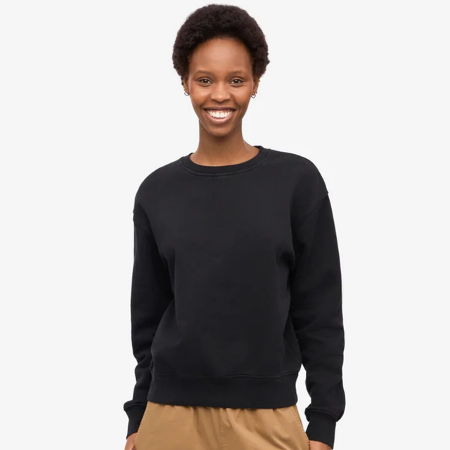 Colorful Standard | Organic Sweatshirt | Deep Black