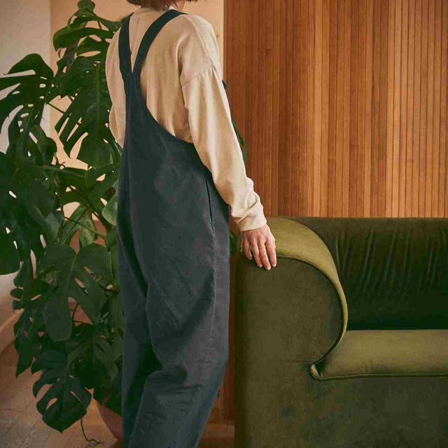 Poudre Organic | Joubarde Overalls | Pirate Black