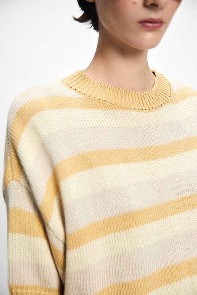 Rita Row | Pattie Cropped Sweater | Stripe