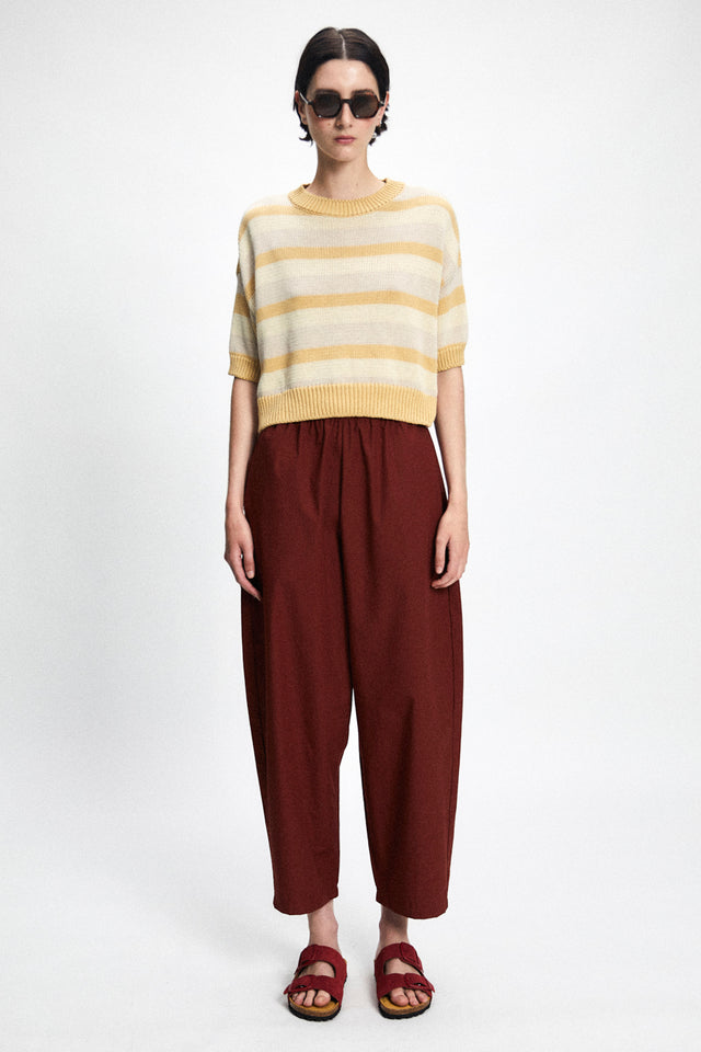 Rita Row | Pattie Cropped Sweater | Stripe