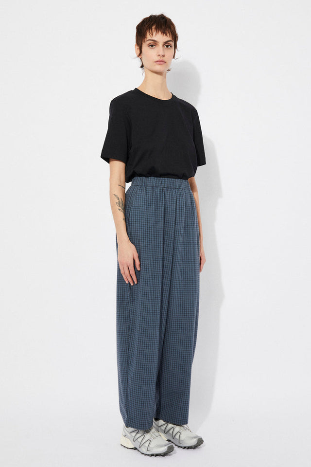 Rita Row | TURIN Trousers | Blue Check